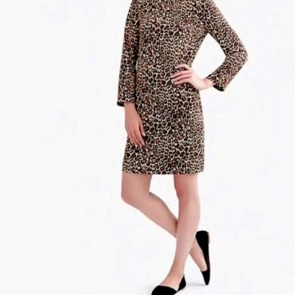 Absolutely! Leopard Print Bodycon Dress 2X Plus Size Long Sleeve - Picture 1 of 10